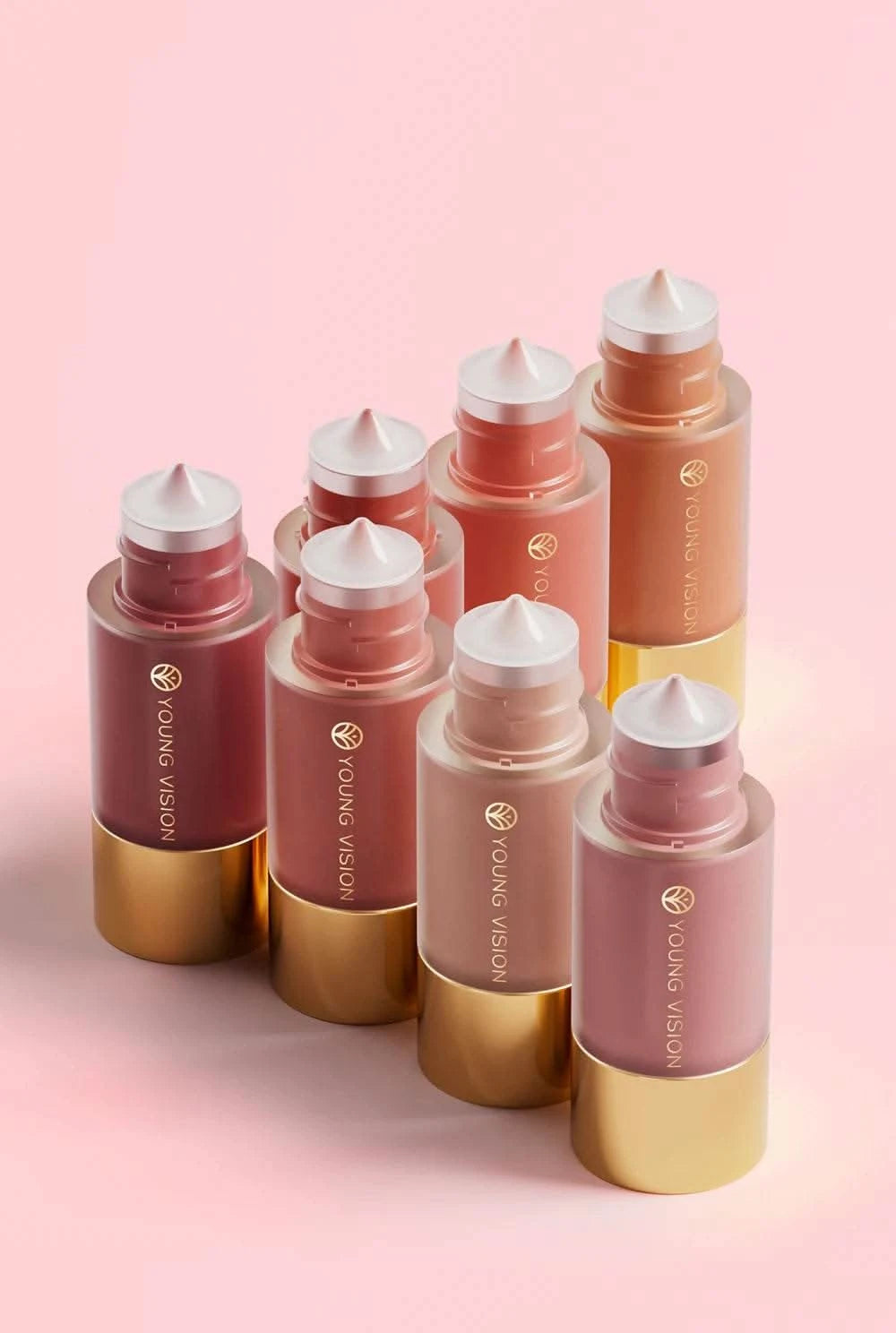 Dropper Liquid Blush Facial Rouge Contouring Brighten Plumper Nude Smooth Blush Stick Moisturize Lasting Good Complexion Makeup - M & M Global