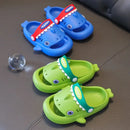 Megalodon Shark Slippers Summer EVA Waterproof Anti-slip Garden Shoes Boys And Girls Outdoor Casual Beach Sandals For Kids - M & M Global