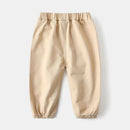 Wholesale New Children Boy Trousers Embroiedry Pockets Spliced Kids Boys Pants Casual Cotton Infant Babys Boys Bottoms 2-8Y Pant - M & M Global