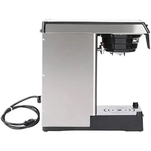 WAVE15-S-APS, Silver Thermal Server Coffee Brewer, Silver - M & M Global
