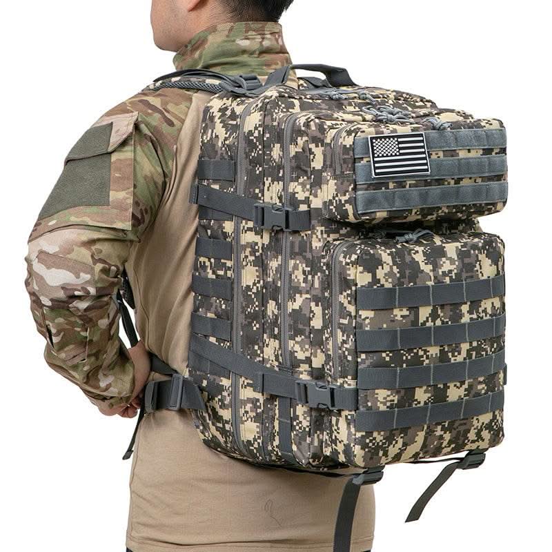 45L Tactical Backpack For Men Molle 3 day survival Backpack Hunting Camping Hiking GYM Rucksack Survival Bug Out Bag - M & M Global