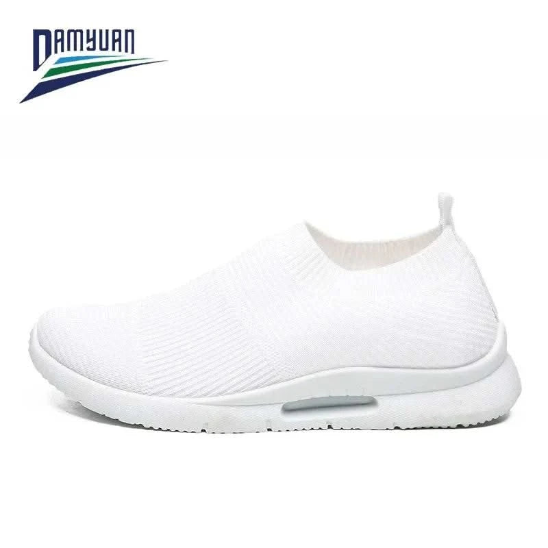 Damyuan Men Light Running Shoes Jogging Shoes Breathable Man Sneakers Slip on Loafer Shoe Men's Casual Shoes Size 46 2020 - M & M Global