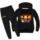 2-13 years Spring Autumn Children Clothing Sets  Kids Clothes Baby Boys Hoodies Pants 2 Pcs Set Tracksuit Anime Outwear Coat - M & M Global
