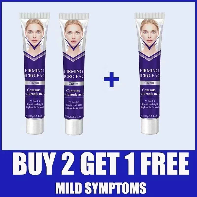 Effective V-Shape Face Slimming Lifting Facial Cream Lift Up V Double Chin Cheek Slimming Firming Anti Wrinkle Beauty Skin Care - M & M Global