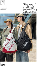 Techwear Style Outdoor Motorcycle Sport Single Shoulder Backpack Unisex Hip Hop Multifunction Chest Bag Tactical Crossbody Bag - M & M Global