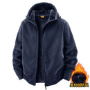 Men's Warm Jacket, Sports Hooded Sweatshirt, Oligon Fabric Coat, High-quality Design, Warm Coat with Fashionable Hood 2025 New