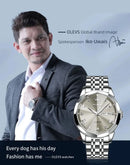 OLEVS Men's Watches Causal Fashion Original Quartz Watch for Man Waterproof Stainless Steel Luminous Date Week Trend Dress Reloj - M & M Global