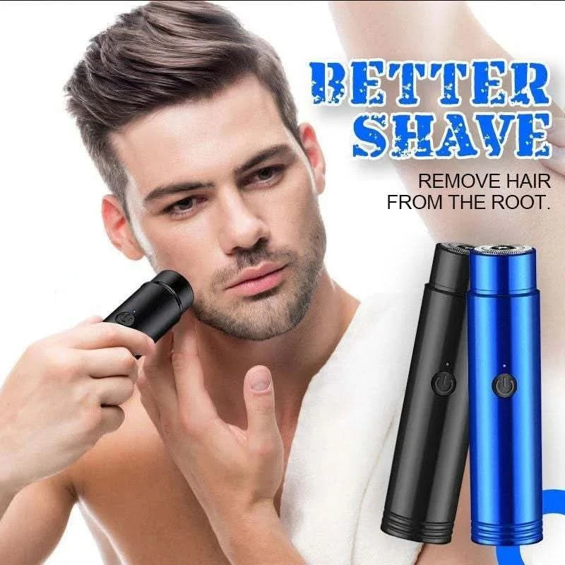 Portable Mini Body Facial Bikini Epilator For Men Women Hair  Removal Trimmer Clipper USB Rechargeable Barber Beard Shaving Tool - M & M Global