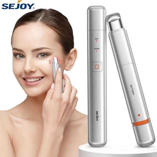 Sejoy Eye Beauty Device Home Skin Care Tool ION Heat Face Beauty Instrument Facial Lifting Massager Anti Wrinkle - M & M Global