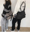 Canvas Messenger Bag Ladies Big Capacity Handbags Shoulder Bag Youth Girls Student School Bags Fashion Men Crossbody Bags Bolsos - M & M Global