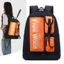 Unisex Tennis Backpack Multifunctional Badminton Racket Bags Large Capacity Sports Bagpack with Shoes Pocket Hold 1-3 Rackets
