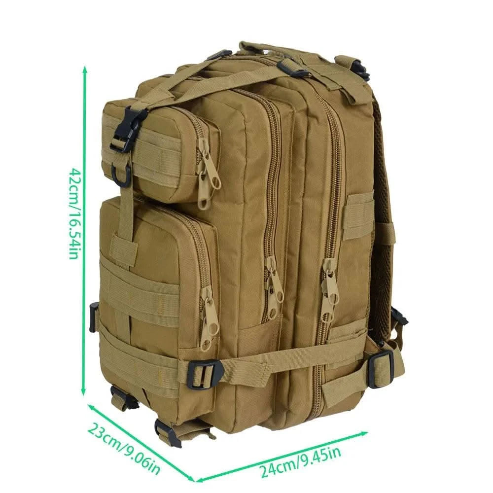 30L 3P Attack Backpack Tactical Travel Field Camouflage Outdoor Biking Hiking Camping Hiking bag - M & M Global