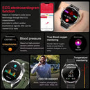 2026 New Nursing Grade ECG Health Smart Watch Blood Pressure Lipid Uric Acid 650nm Dual-Probelaser Heart Analysis Smartwatch