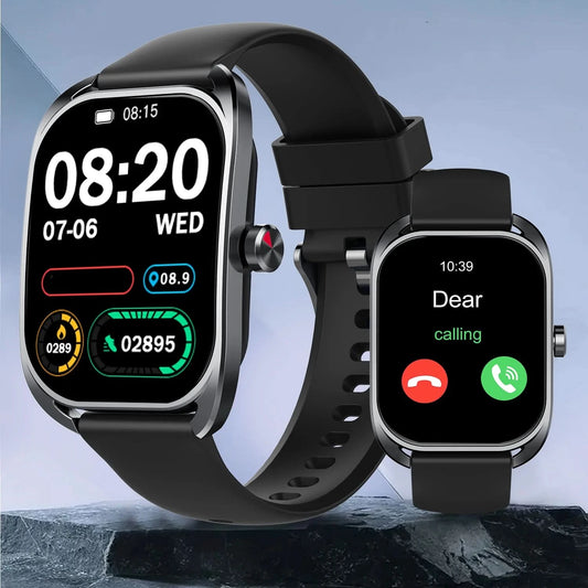 Smart watch, multi-sport mode, message reminder, multiple APP reminders, suitable for men and women, custom wallpaper