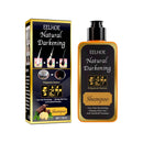 Hair Darkening Shampoo Repair Gray White Natural Color Dye Anti Scalp Itchy Care Dandruff Removal Polygonum Black Hair Shampoo - M & M Global