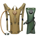 Tactical Water Hydration Pack - Military Class Camel Backpack with 3L Leakproof Water Bladder for Running, Jogging, Cycling - M & M Global