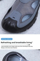 Summer New Men's Baotou Casual Net Surface Breathable Beach Shoes Lightweight Non-slip Sandals for Men sandal casual sneakers - M & M Global
