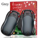 Hand Warmers Rechargeable 10000mAh 2 Pack, Double Side 3 Levels Heating , for Christmas Gifts, Work, Outdoor, Golf, Hunting