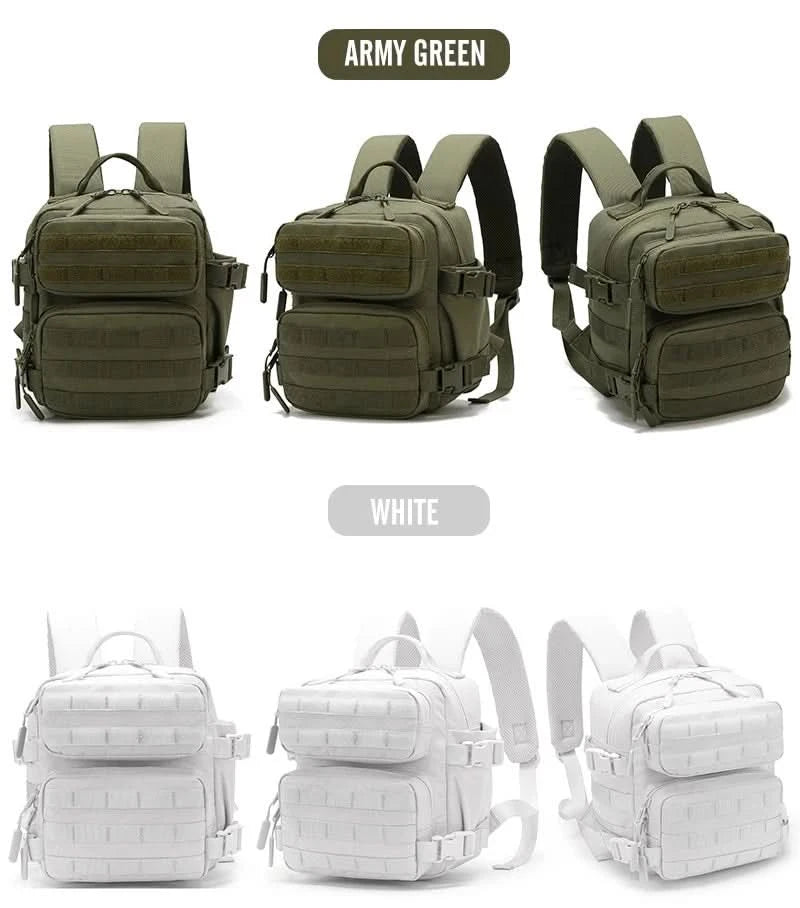 New Camping Hiking Backpack Tactical Molle 900D Men&Women School Bag Outdoor Gym Ruckdack Shoulder Pack with Dual Cup Holder - M & M Global