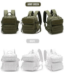 New Camping Hiking Backpack Tactical Molle 900D Men&Women School Bag Outdoor Gym Ruckdack Shoulder Pack with Dual Cup Holder - M & M Global