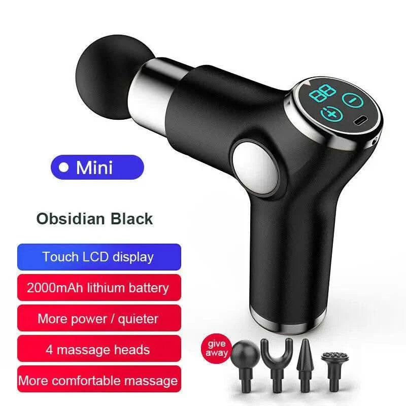 32/6 Speed Electric Massage Gun Slimming Body Neck Back Foot Leg Shoulder Massager Muscle Fascia Gun fitness Percussion Massager - M & M Global