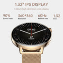Women's Compatible For IPhone And Android Phones, Health Tracker/MessageReview/ Assistant/ Multi-Sport Mode/Music Playing
