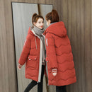 Women's Mid-length 2025 Korean Loose Winter Cotton Coat Thickened Cotton Jacket Bread