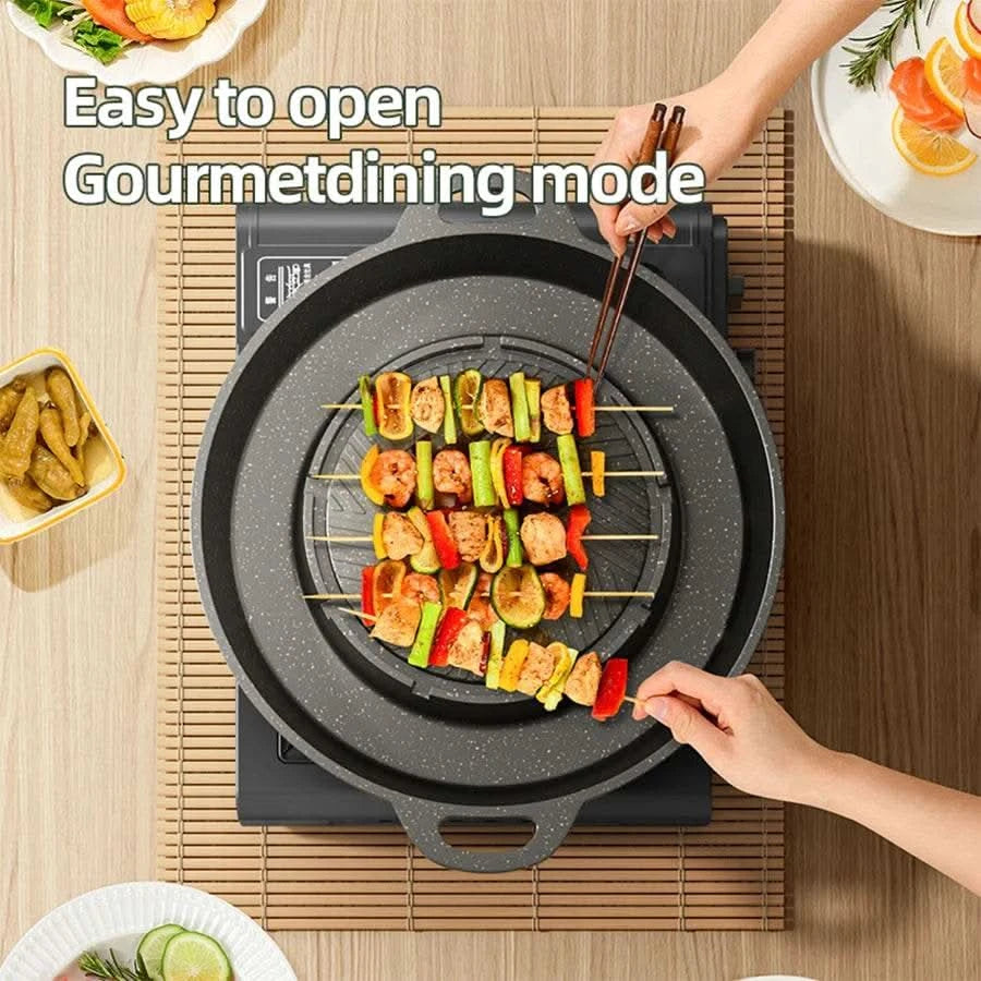 Cassette Stove Household Outdoor Portable Stove Grill 2900W High Fire Gas Stove Suitable for Outdoor Camping Kitchen Barbecue - M & M Global