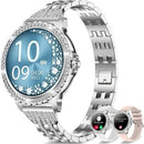 Smart Watches for Women,1.32" HD Fitness Tracker Watch with Answer/Make Call,AI Voice Control,Heart Rate/Calories/SpO2