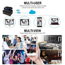 Improved HD 4K WiFi mini camera, upgraded infrared night vision, motion detection, remote viewing, HD wireless camera - M & M Global