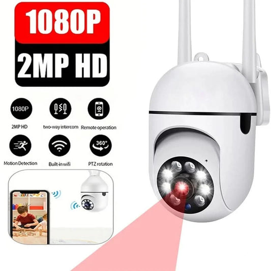 2MP Tuya Wifi IP Camera Smart Home Surveillance Camera HD 1080P Security Video Surveillance Supprt Two Way Audio Mobile Motion - M & M Global