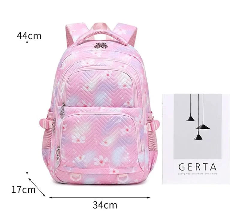 Lilo Stitch Large Capacity Backpack Daypack Lightweight Schoolbag Casual Travel Knapsack for Women Girls Pen Lunch Bags - M & M Global