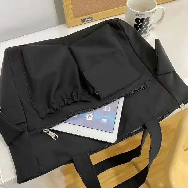 Bag Women Messenger Bag Preppy Student Book Bag Nylon Shoulder Bags Commuter Handbag Women - M & M Global