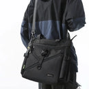 Japanese tooling style ballistic nylon tote bag men's shoulder commuter messenger bag large capacity computer handbag briefcase - M & M Global