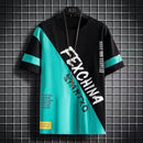 Short Sleeved T-shirt for Men's Summer New Trendy Brand Slim Fit Round Neck Men's Half Sleeved T-shirt Upper Garment - M & M Global