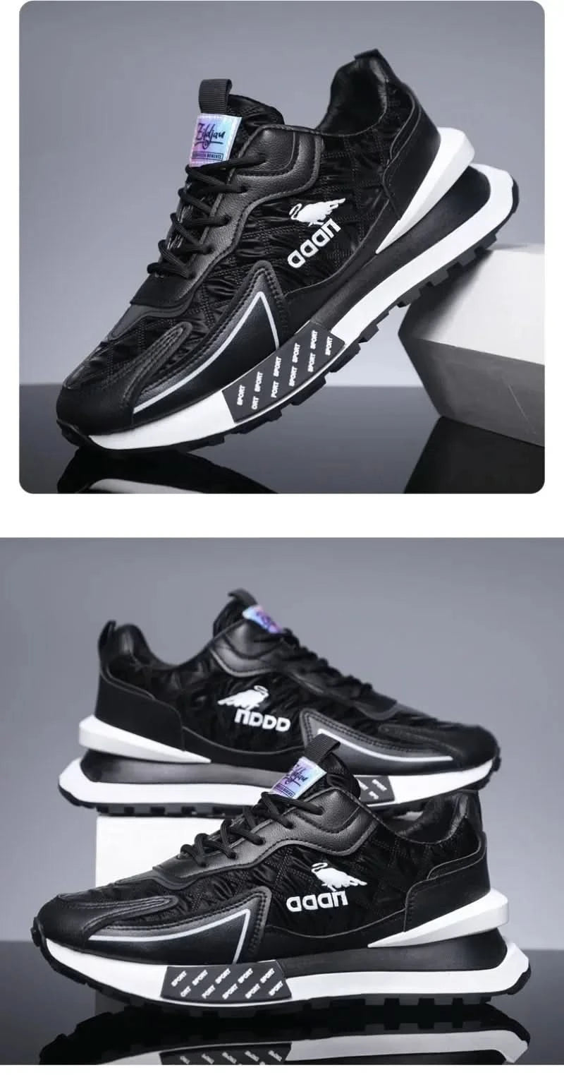 Men Sneakers Autumn Fashion Breathable Running Shoes Outdoor Jogging Sports Trainers Platform Non-slip - M & M Global