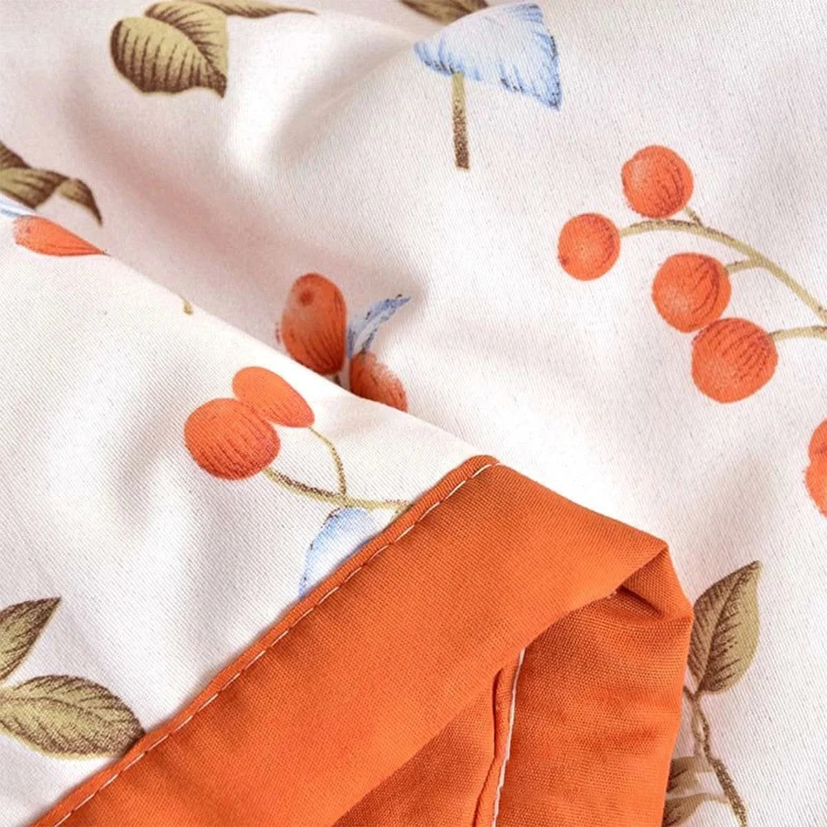 AB double board design Chinese Acacia Red Bean Printed Summer Quilt, delicate texture, care for your sleep - M & M Global