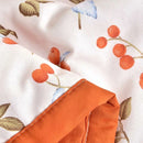 AB double board design Chinese Acacia Red Bean Printed Summer Quilt, delicate texture, care for your sleep - M & M Global