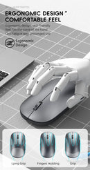 Xiaomi Silent Dual-mode Wireless Mouse Type-C Charging 2.4g Dpi Adjustable Rechargeable Ergonomic Morandi Portable Office Mouse