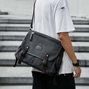 Classic Men Shoulder Bag Men's New Canvas Messenger Bag Outdoor Leisure Travel Multi Pockets Satchel Handbags Men's Designer Bag - M & M Global