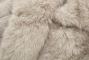 HH Women Elegant Faux Fur Coat Warm Fluffy Loose Long Sleeve Lapel Jacket Autumn Winter Fashion High Street Lady Outerwear