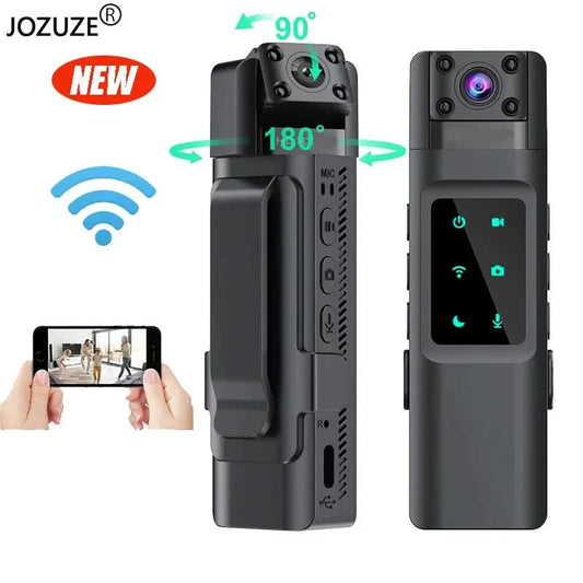 JOZUZE NEW WIth Wifi Hotspot Mini Camera 1080P Portable Digital Video Recorder Body Camera Night Vision DVR Miniature Camcorder - M & M Global