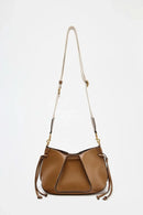 PLEATED MINI BAG, Women's Solid Color Simple Shoulder Bag, Fashionable Small Crossbody Purses, Luxury Design Handbag - M & M Global