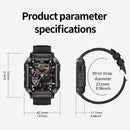 Smart watch with full touch screen, call, message reminder and other functions, compatible with iPhone/Android phones