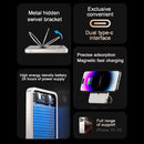 Slim Mini Wireless Magnetic Power Bank Fast Charger Stand Portable External Battery For iPhone Samsung  for MagSage Powerbank