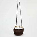 Metal handle Mini Crossbody zipper Braided bag Beach braided adjustable shoulder strap - M & M Global