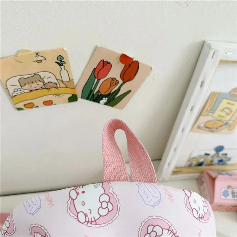 Kawaii Hello Kitty Kuromi Cinnamoroll Backpacks Cute Cartoon My Melody Pochacco Pompom Purin Anime Storage School Bag Sac A Dos - M & M Global