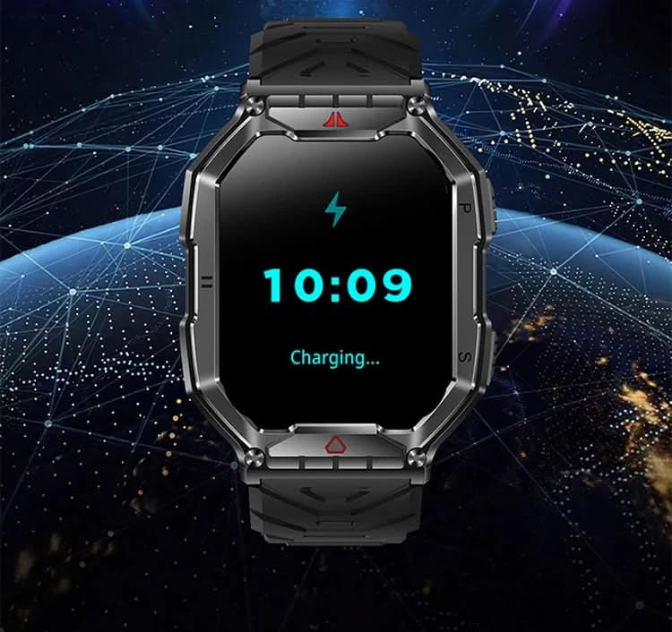 SKMEI Outdoor Sport Compass Smart Watches For Men Women 650Mah Battery 3ATM Waterproof Voice Assistant Bluetooth Call Smartｗatch - M & M Global