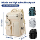 Fashionable large capacity multi pocket multifunctional outdoor travel backpack, handbag hiking bag suit - M & M Global
