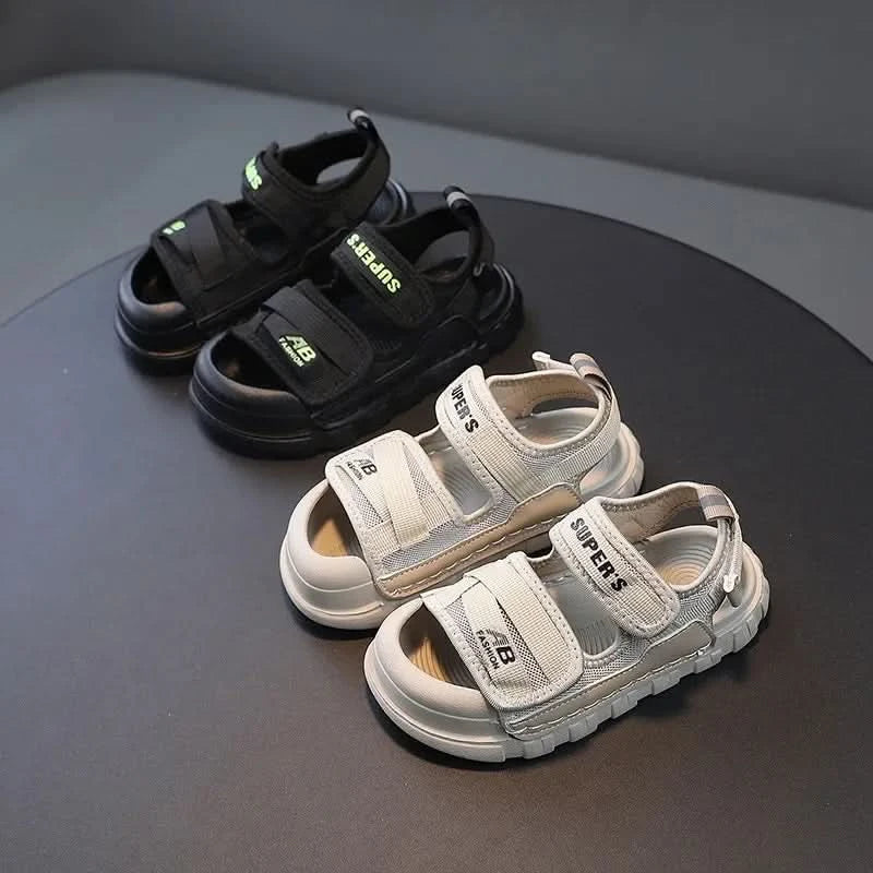 Boys Sandals Summer Kids Shoes Fashion Light Soft Flats Toddler Baby Girls Sandals Infant Casual Beach Children Shoes Outdoor - M & M Global